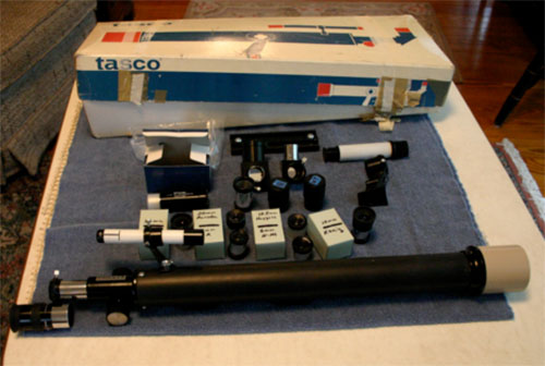 The vintage Tasco as purchased on CNC