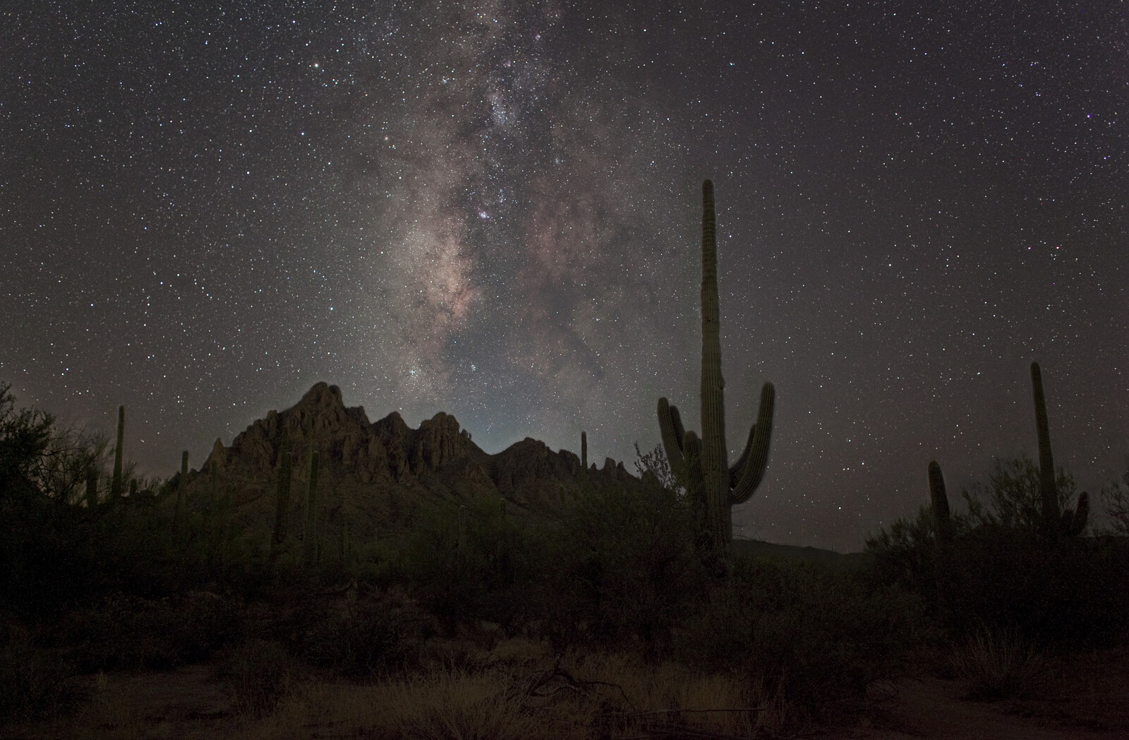 Milky Way over Ironwood National Monument