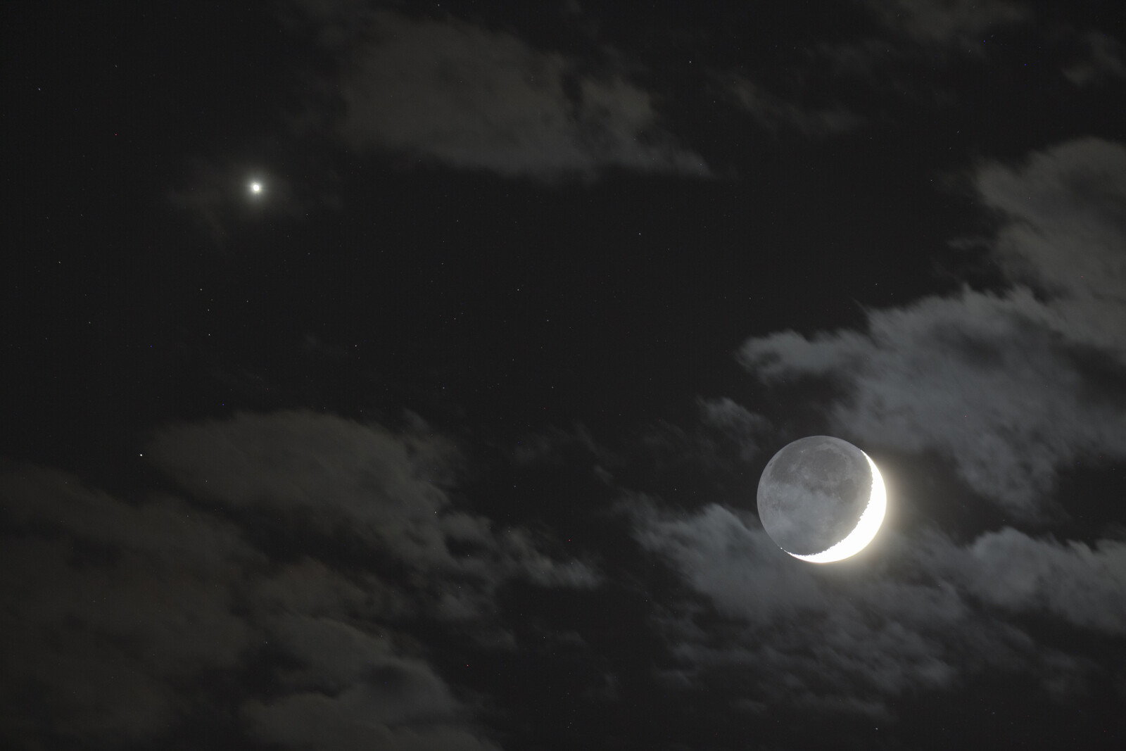 Venus and the Moon 11-7-21