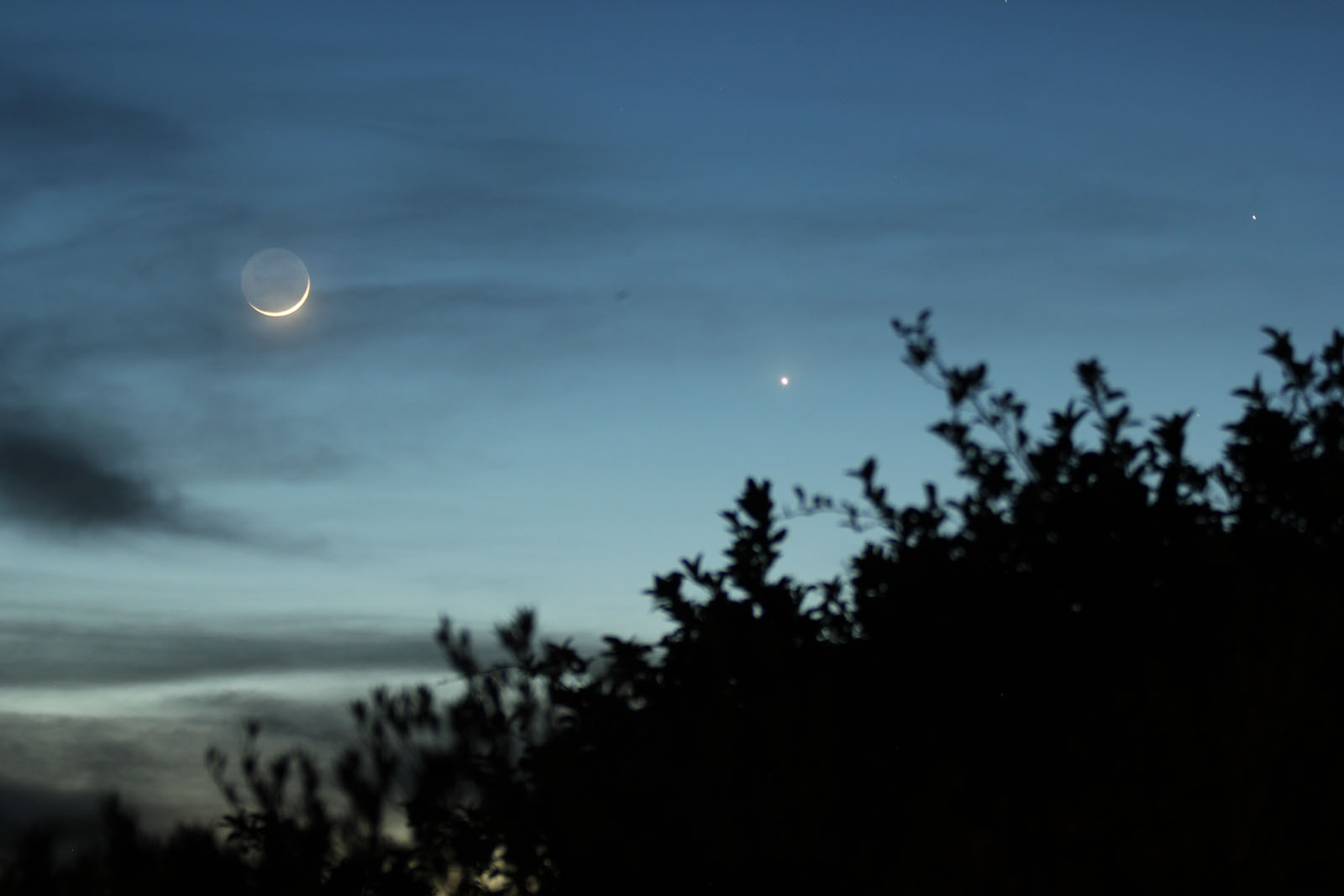 3/18/18 Moon, Venus, and Mercury