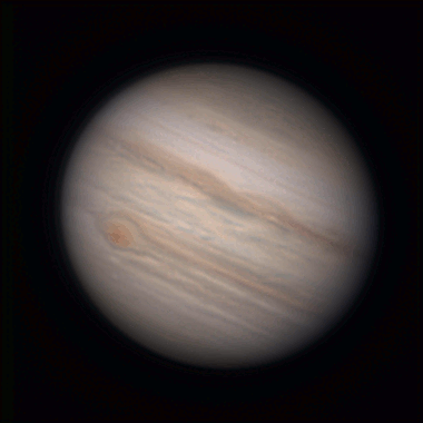 Jupiter, Great Red Spot, & Io 08-15-22  (reworked)