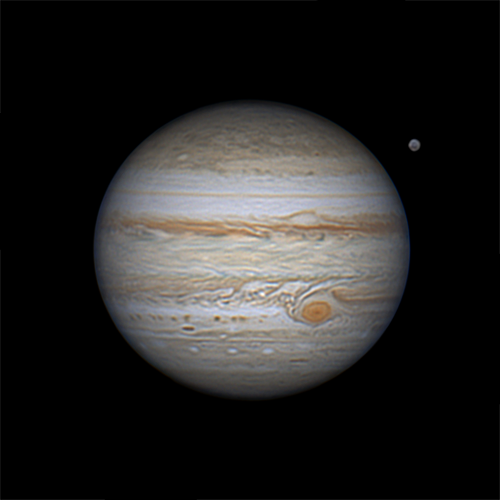Jupiter in good seeing, 24 Sep 2022