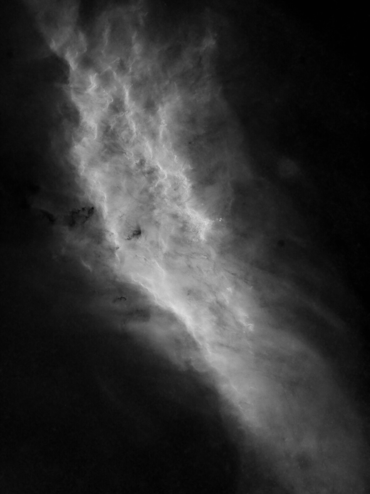 California Nebula in Ha Under A Full Moon