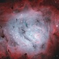 Lagoon Nebula in HaLRGB
