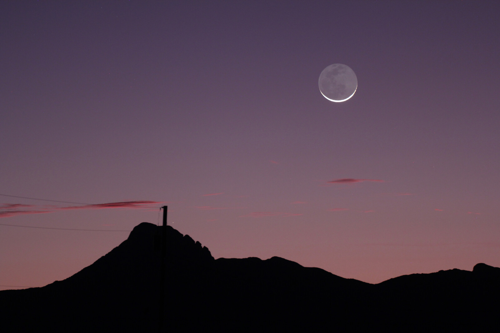 The Moon Over Cooke’s Peak