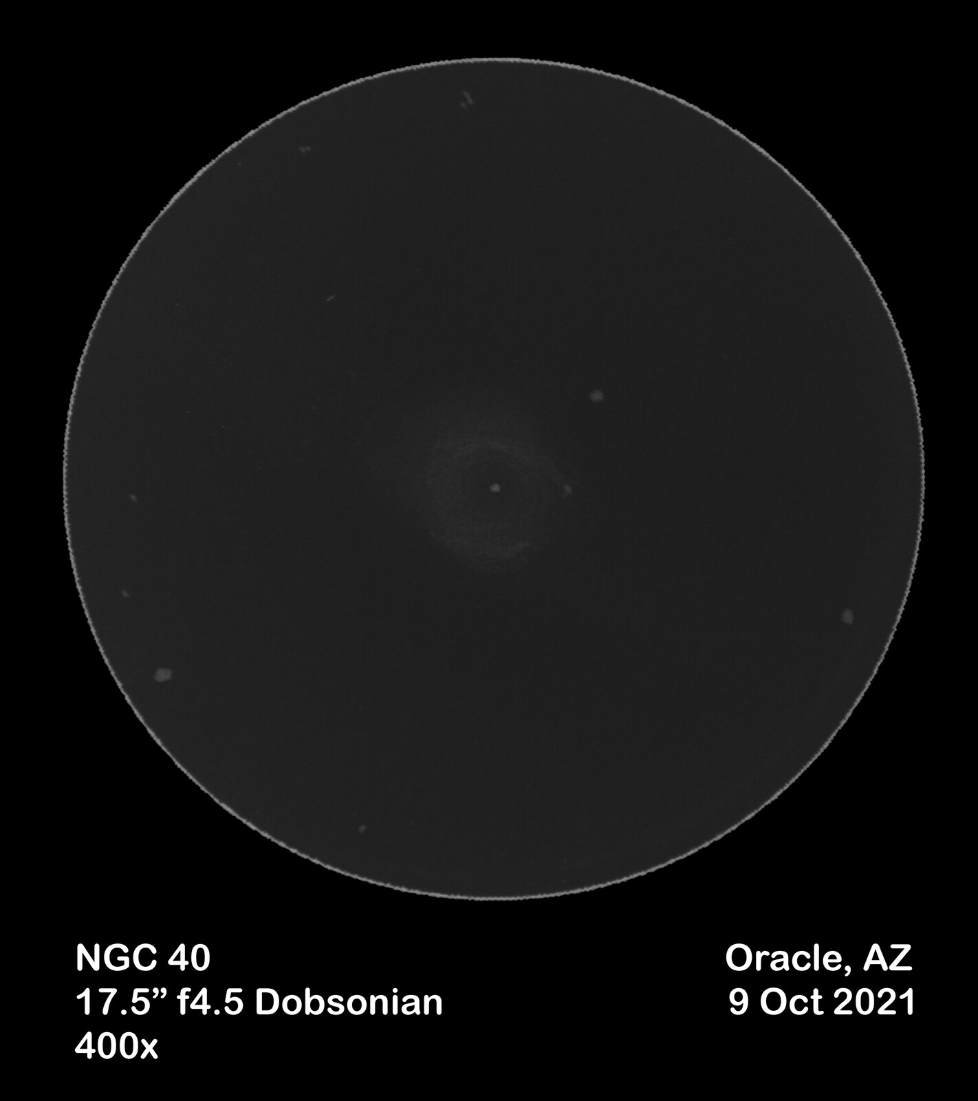 NGC 40 sketch