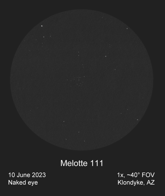 10 June 2023 Melotte 111