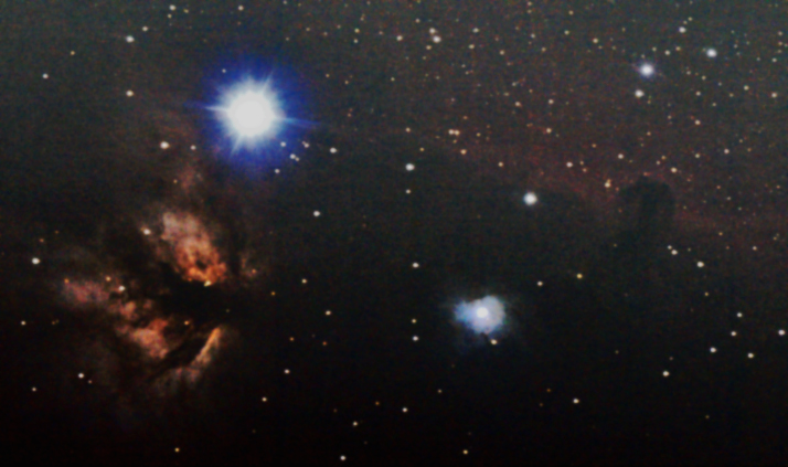 Horsehead Flame Nebulas
