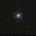 Messier 13  (M13, NGC6205)  Hercules, and the "Elusive Propeller"