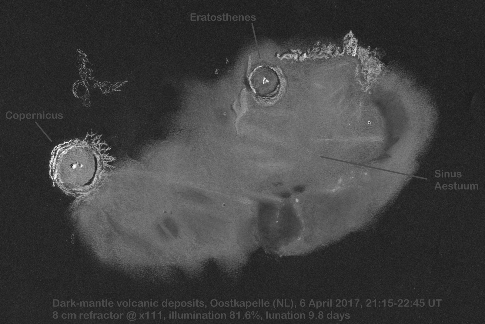 Lunar 079: Sinus Aestuum (eastern dark-mantle volcanic deposit)