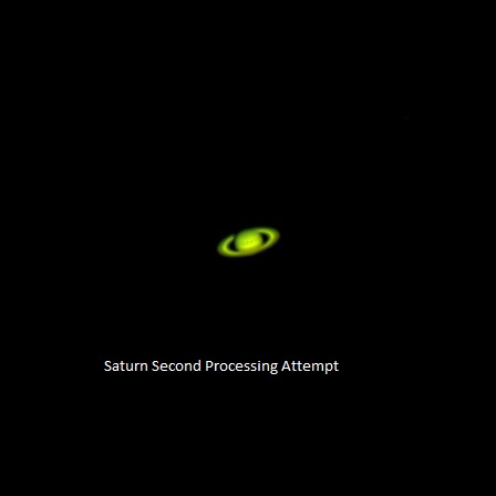 Saturn Second Processing Attempt
