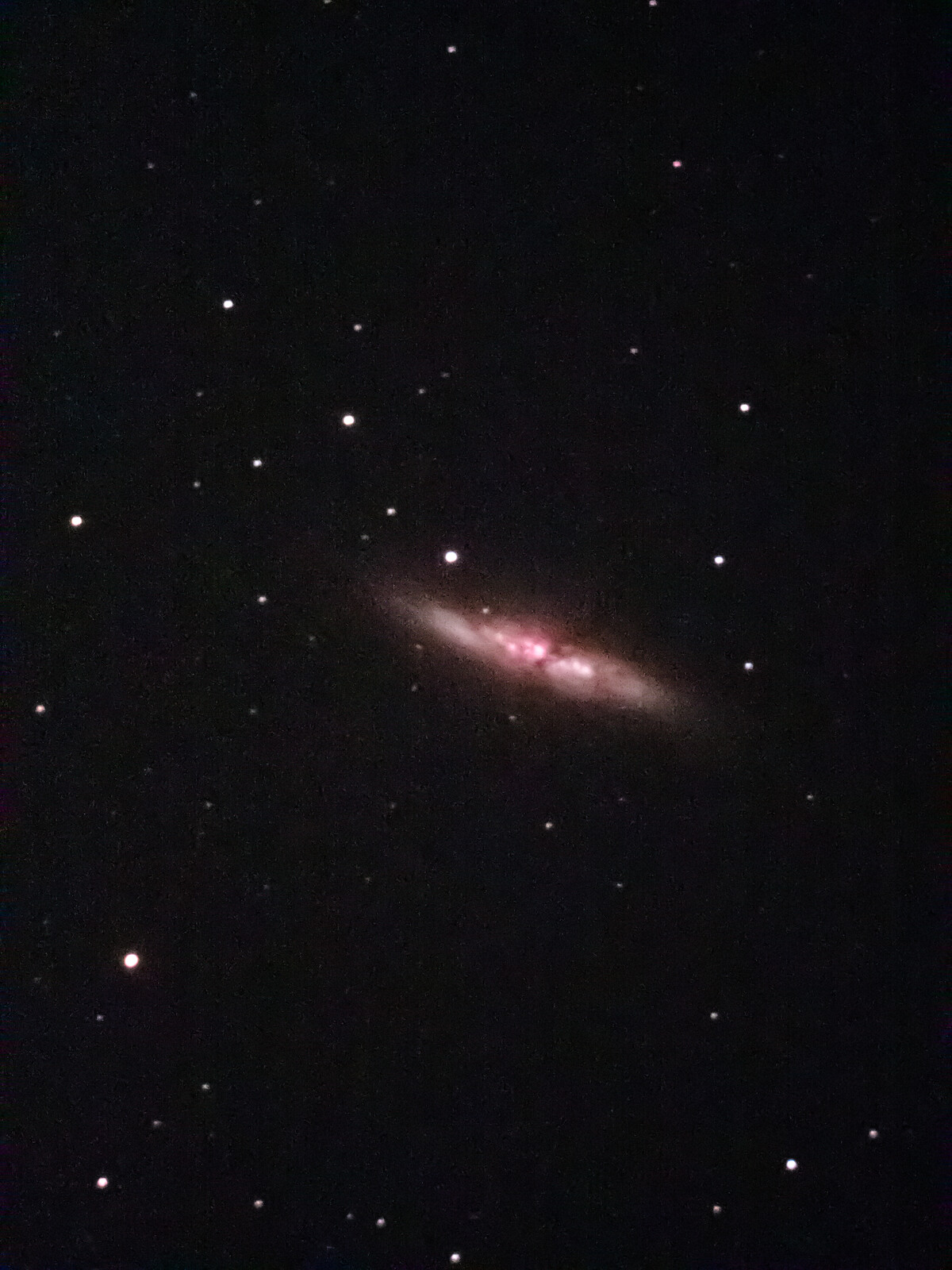 M82 Cigar Galaxy using AVX
