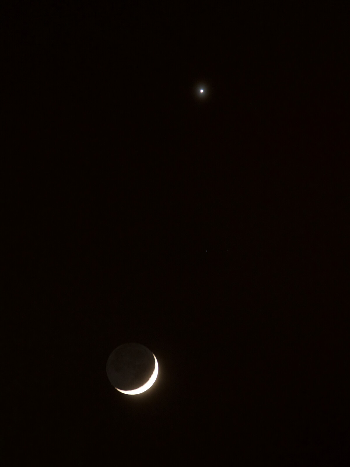 Crescent Moon and Venus