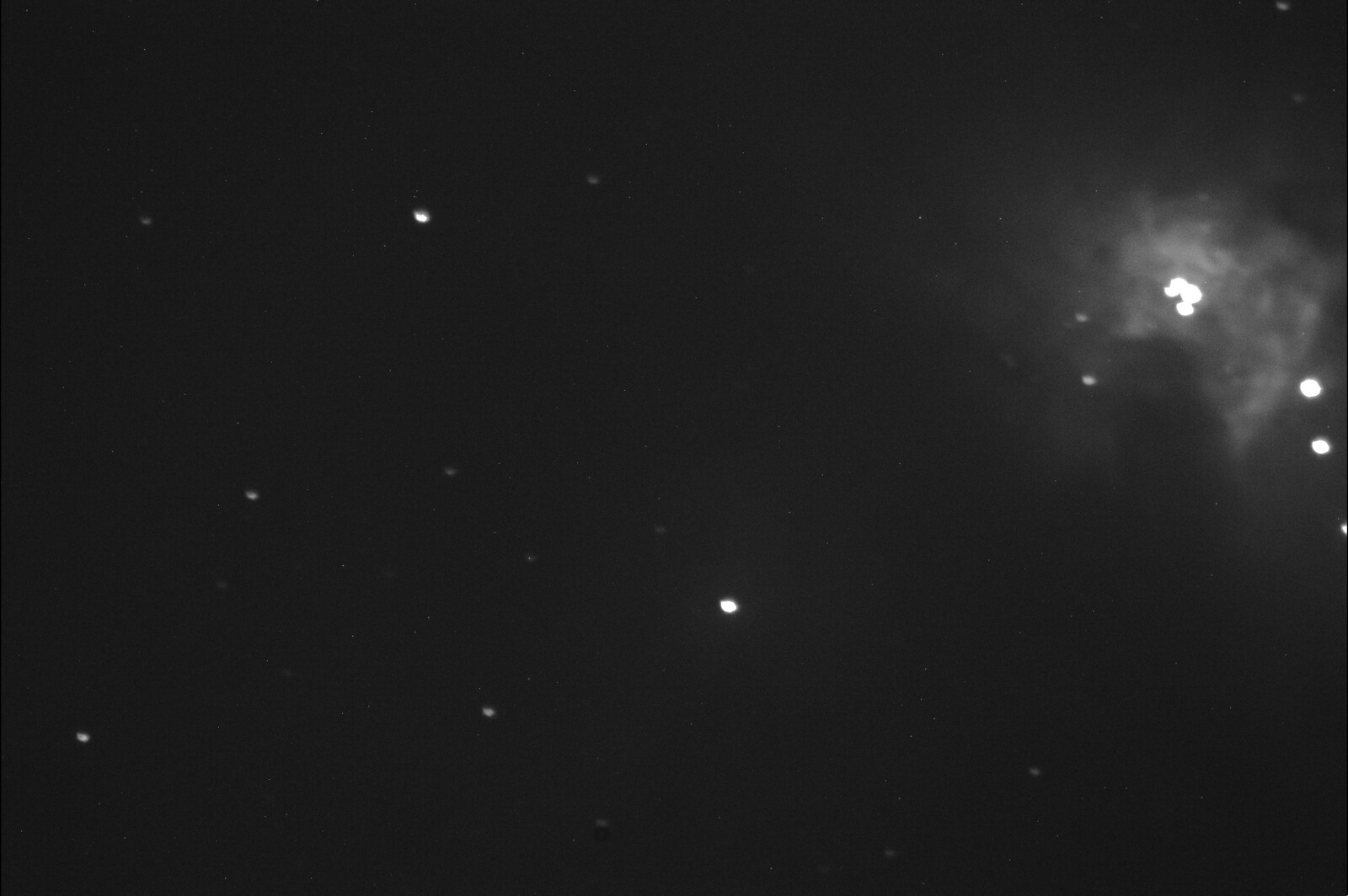 CGEM quick M42 Orion PEC Test