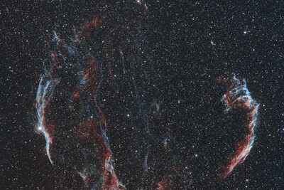Veil Nebula HOO