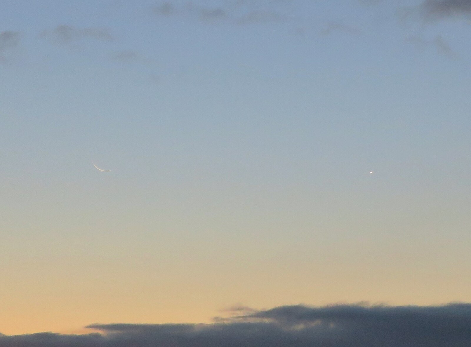 Moon & Venus