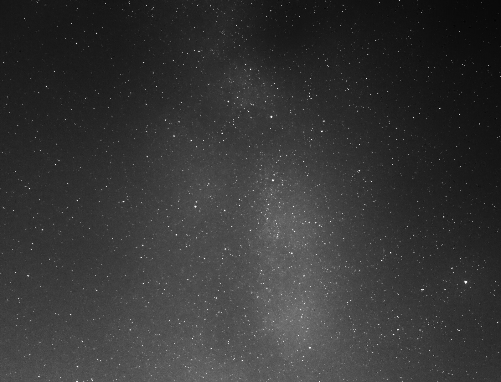 Milky Way going through Cygnus