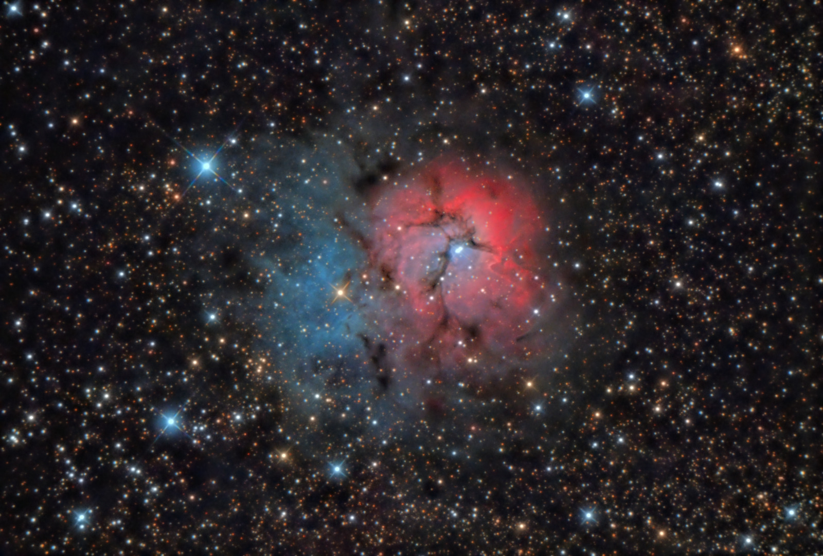 GI M20 Trifid Nebula ST1A