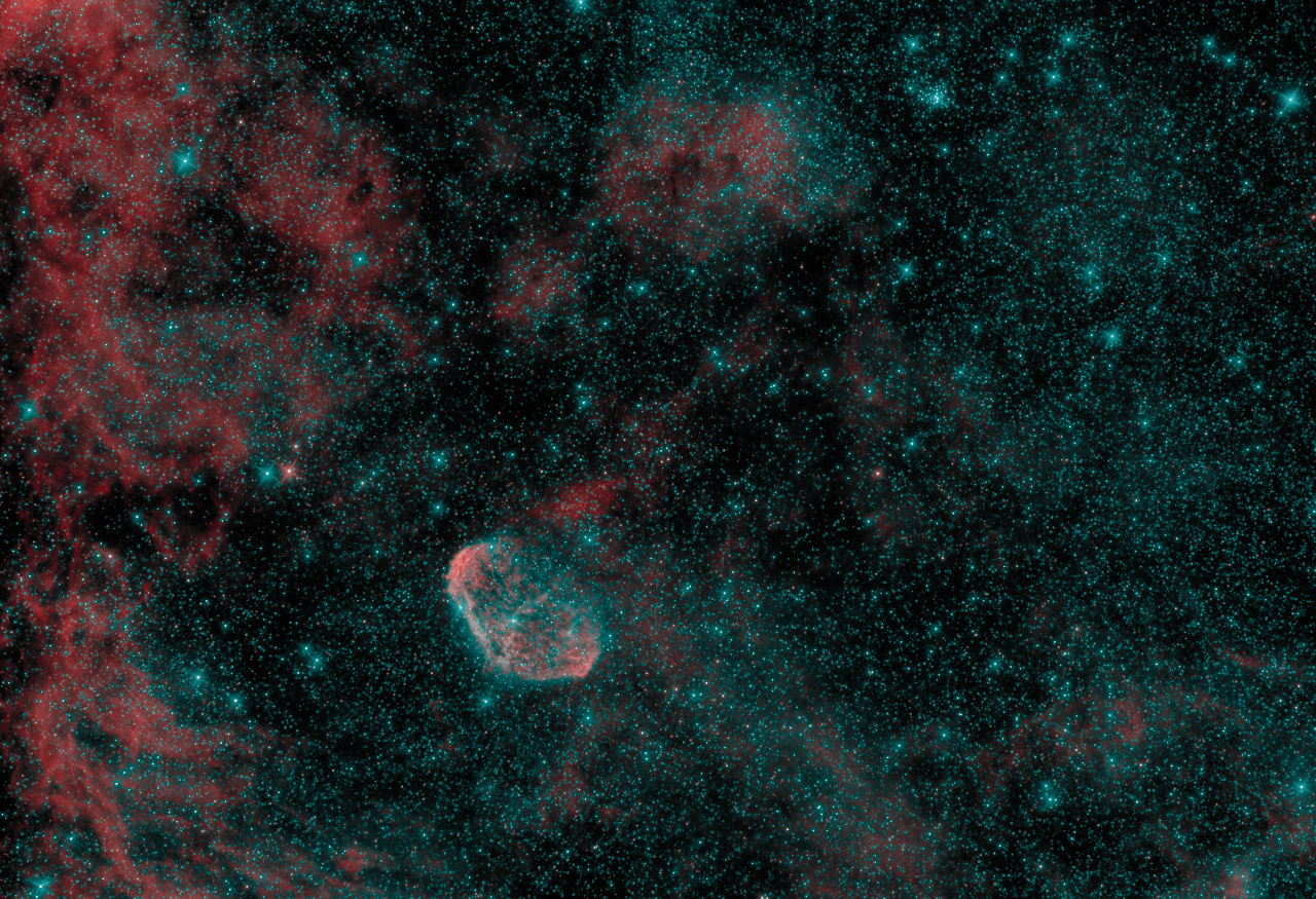 NGC 6888 2600 D5300 LE HOO ST8 1B