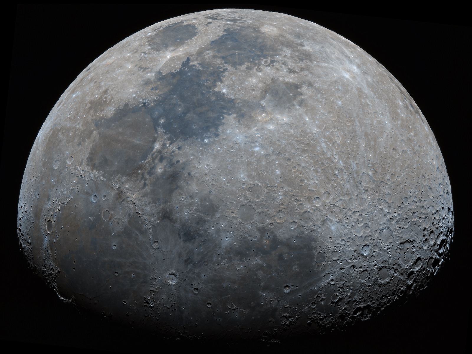 Waxing Gibbous Moon - April 11, 2022