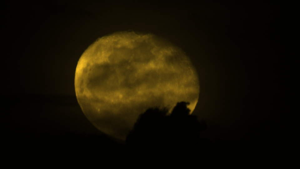 Moonrise raw footage