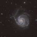 M101 Ha LRGB