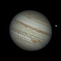 Jupiter undenoised wavelet test - 3x drizzle