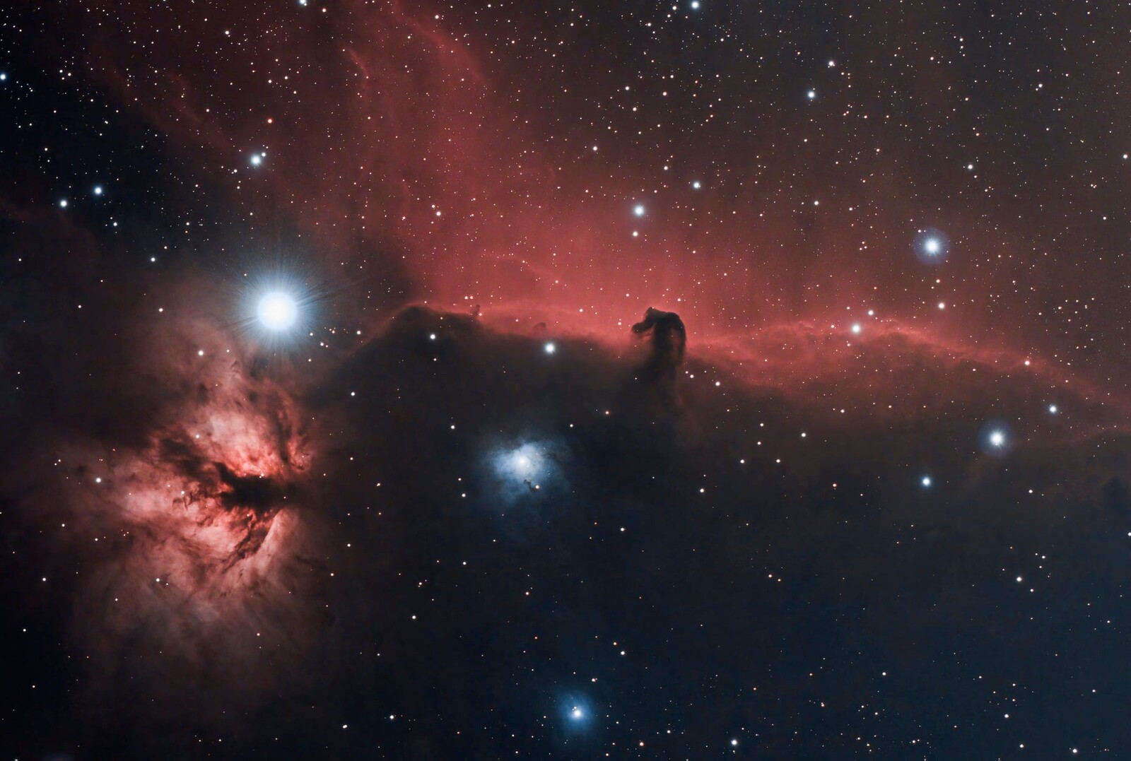 Horsehead Nebula Flame Nebula