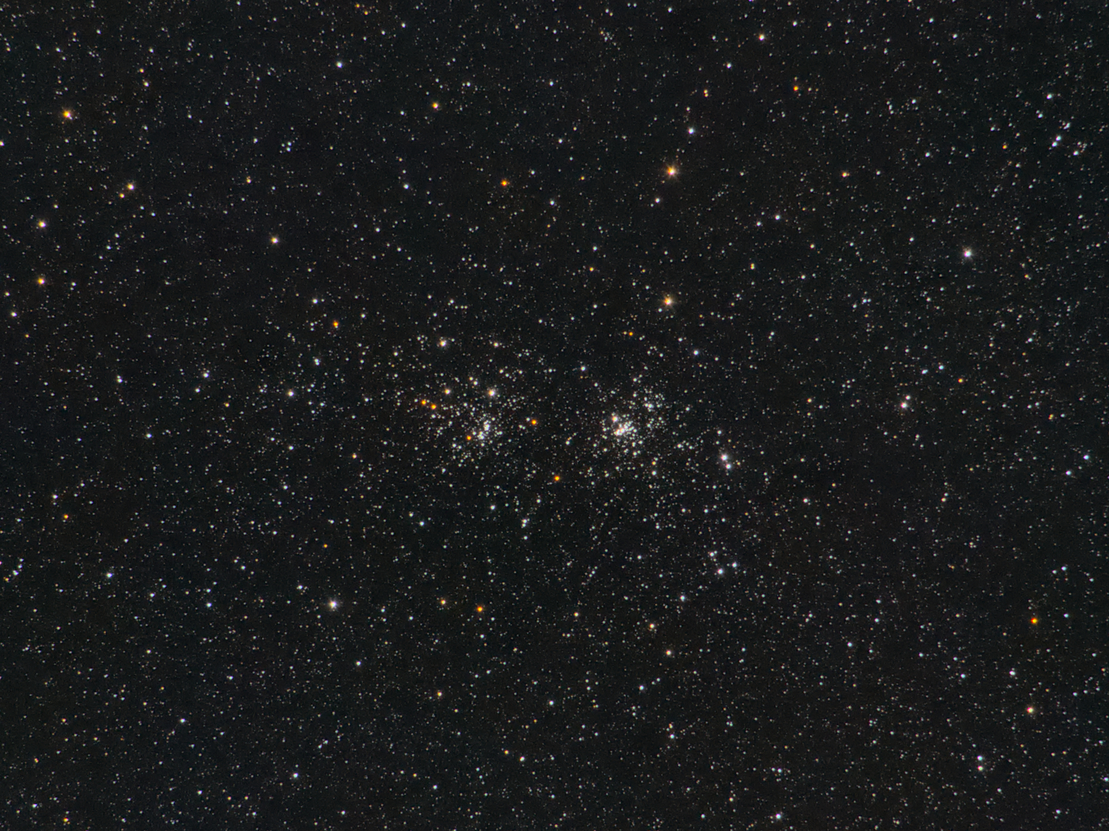 NGC 869 and 884 (Double Cluster)