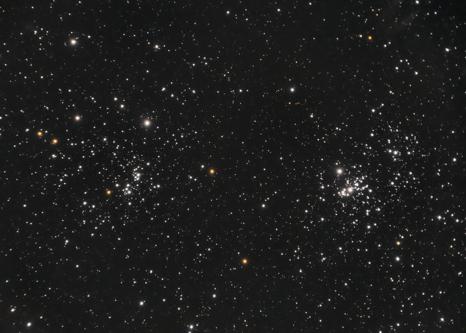 NGC 869 & 884 (Double Cluster)