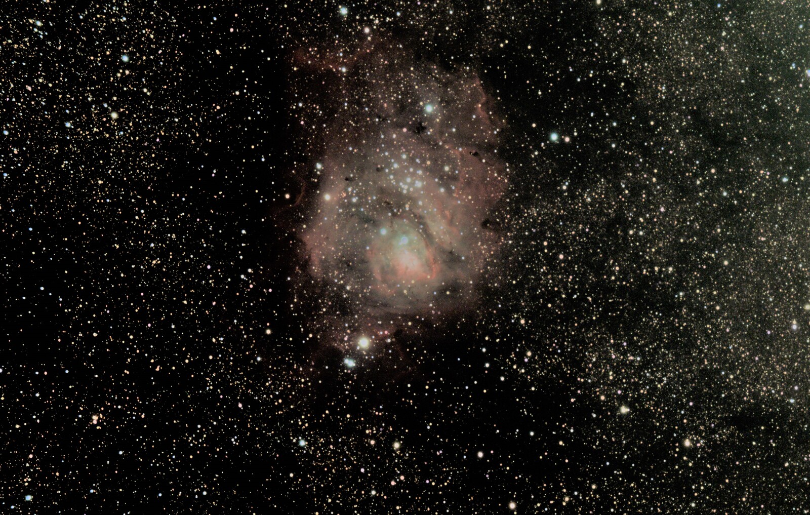 M8 Lagoon Nebula Filtered 30 July 2021