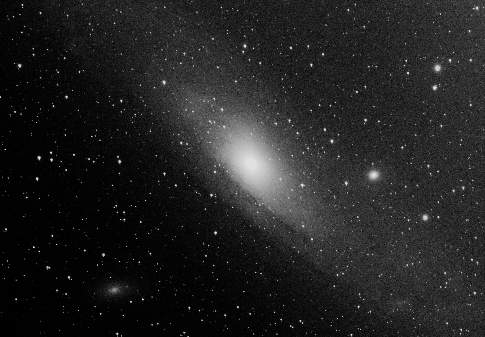 M31 Andromeda Galaxy Mono 30 July 2021
