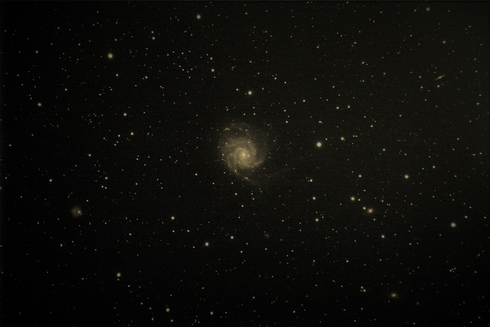 M101 Pinwheel Galaxy Filtered Color 30 July 2021