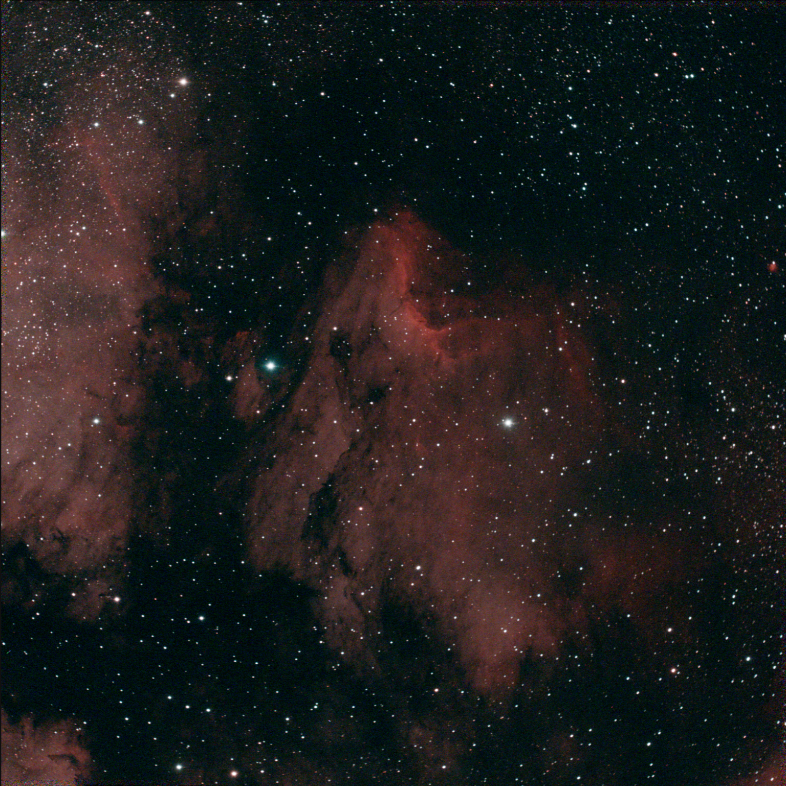 Pelican Nebula - IC 5070, 5067