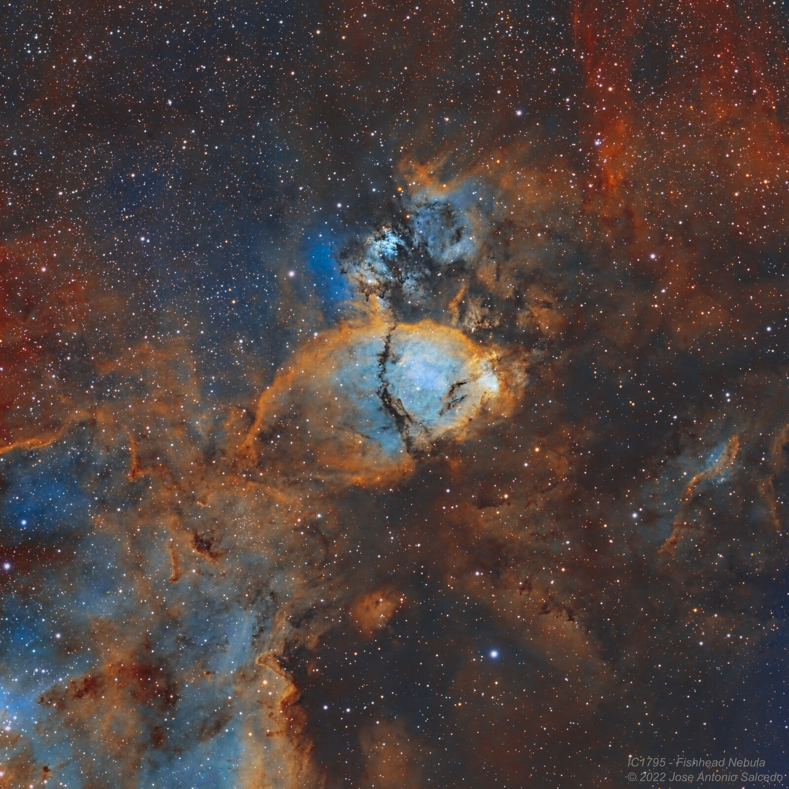 IC1795, Fishhead Nebula