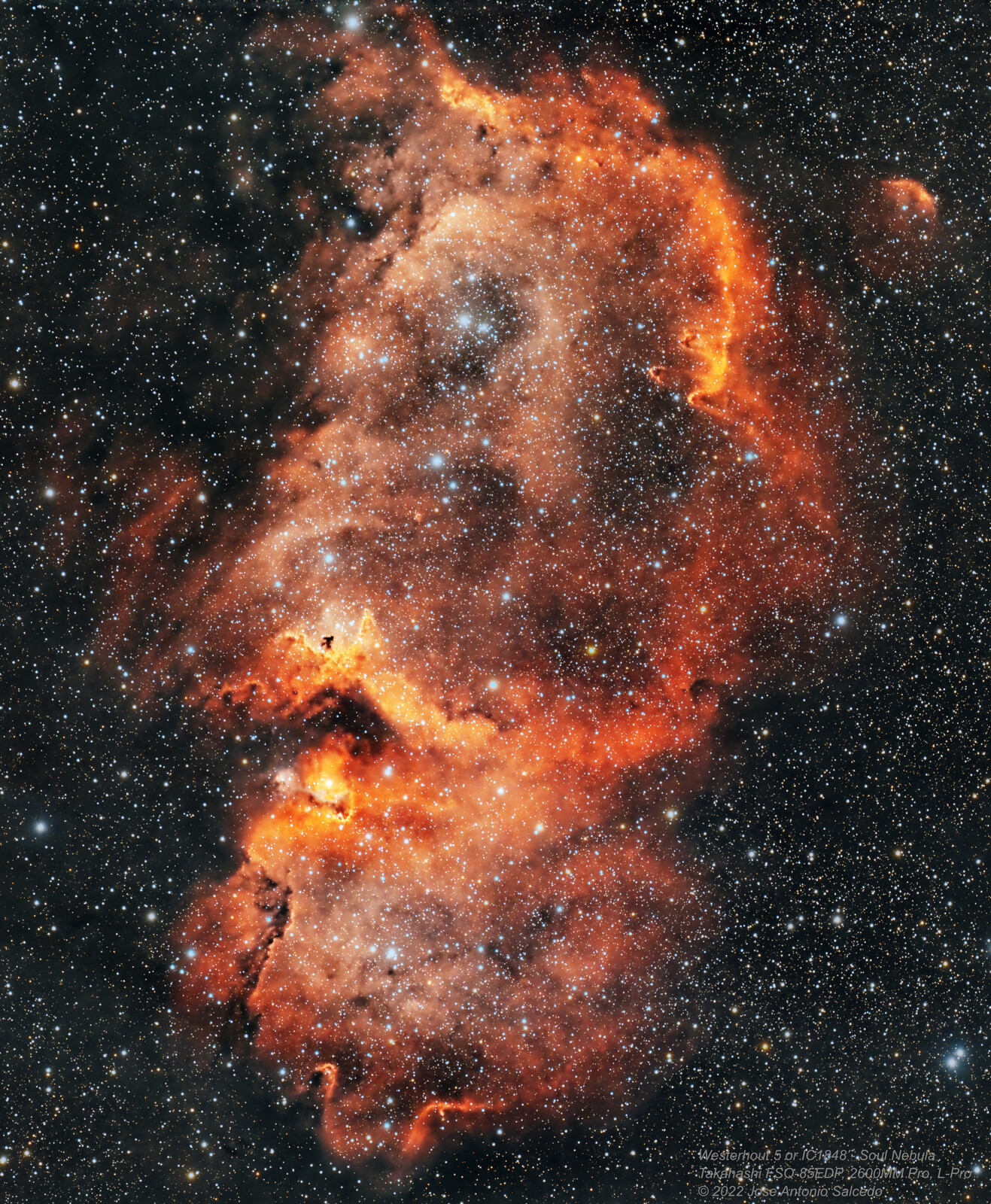 IC1848, Soul Nebula