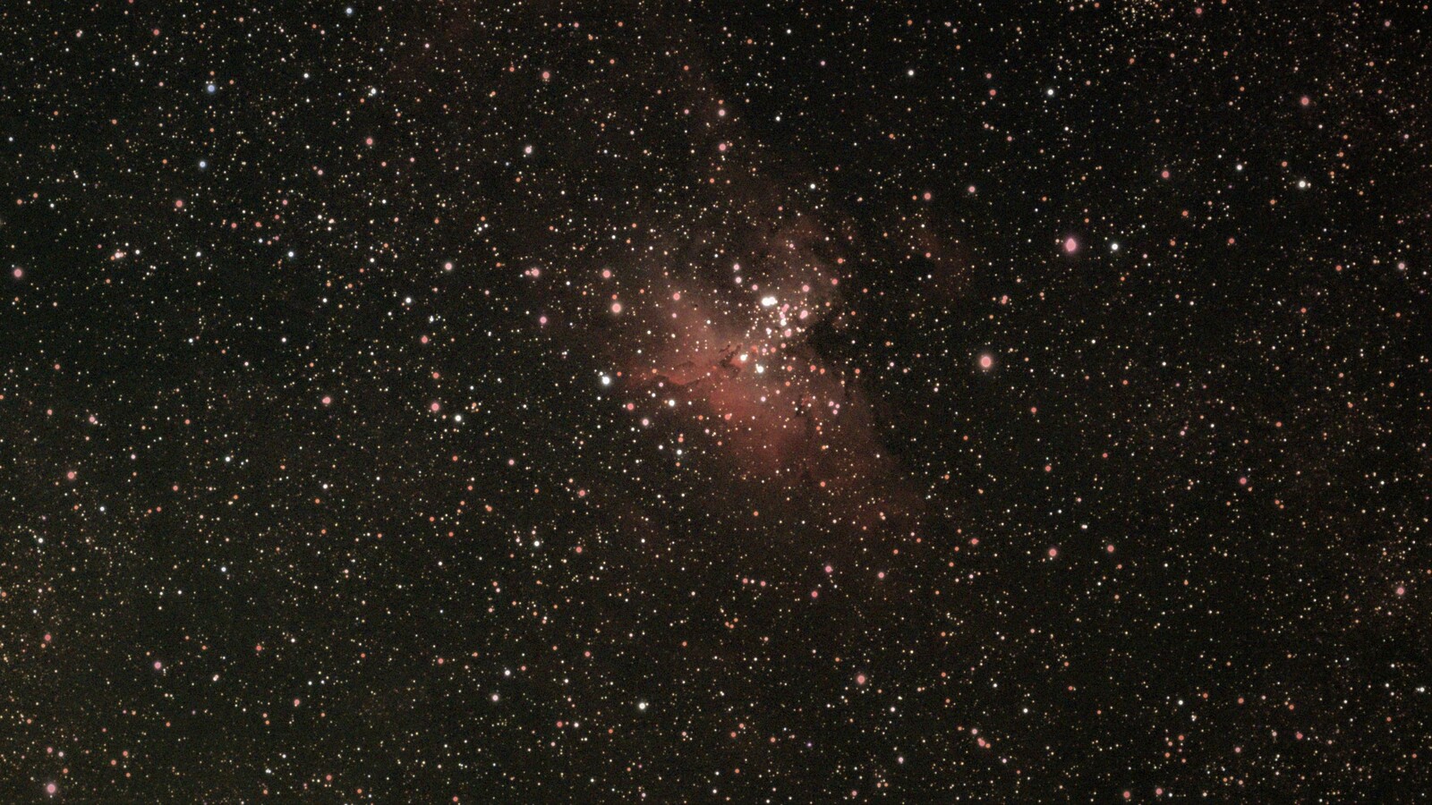 M16 Eagle Nebula PoC 13 Aug 21 Filtered Sahara Cropped to 16:9