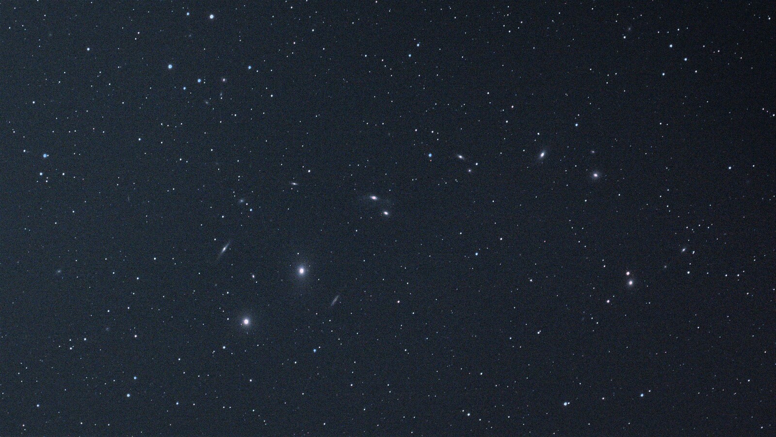 M86 And Markarians Chain 2 JUL 21 Arctic Filtered and Cropped to 16:9