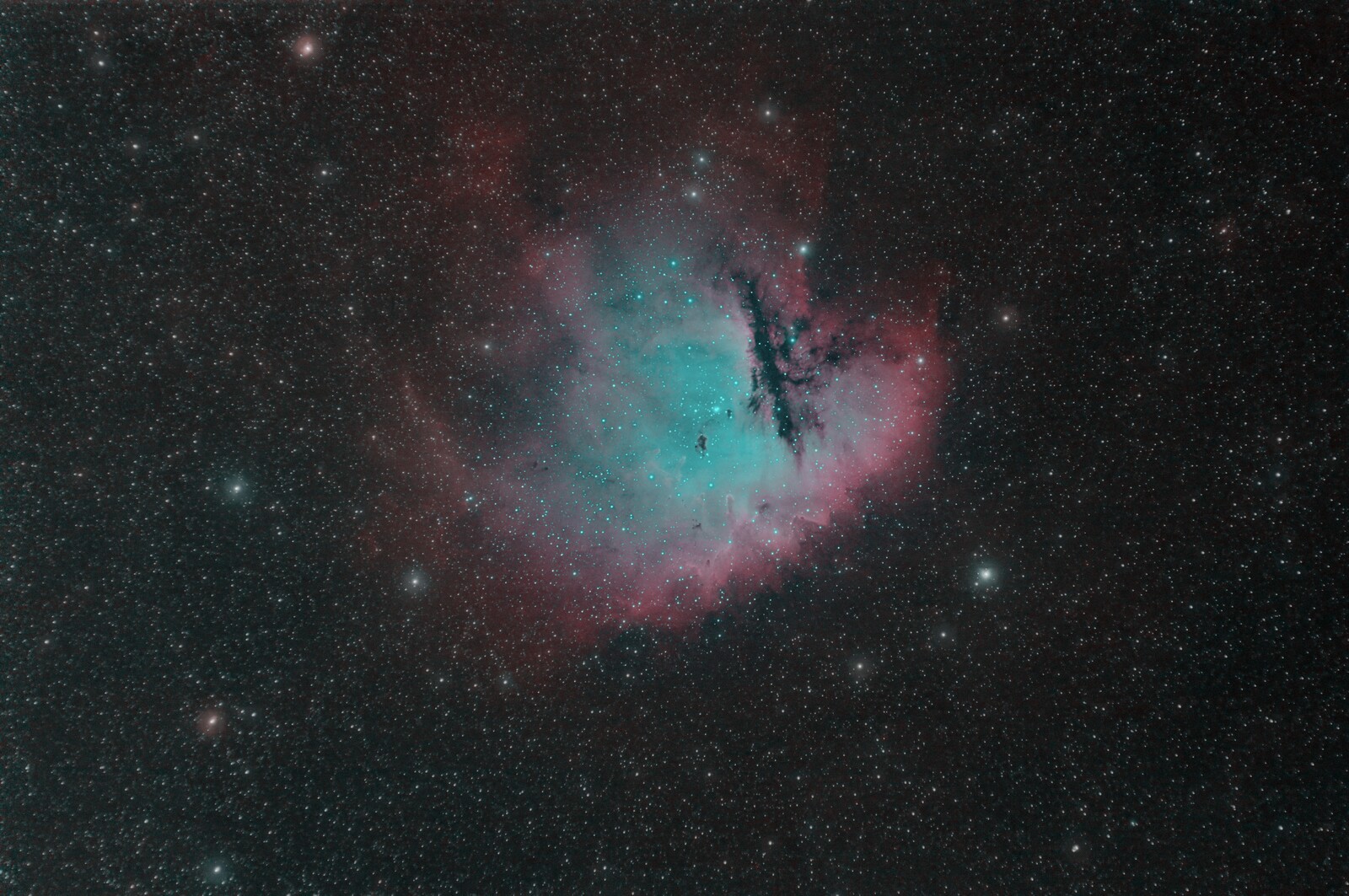 PacMan nebula NGC 281 V 4