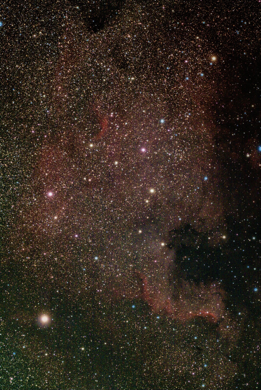 NGC7000 Filtered Napa