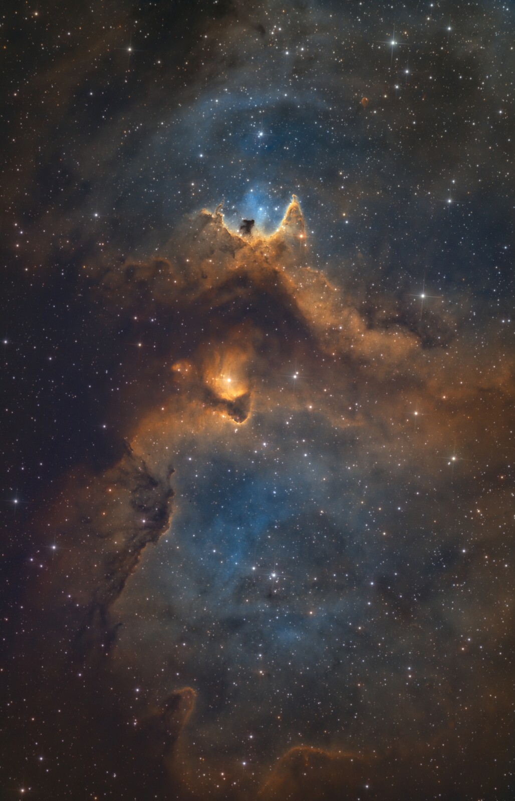 Soul Nebula (IC1848) - GSO 6" f/5 Newtonian