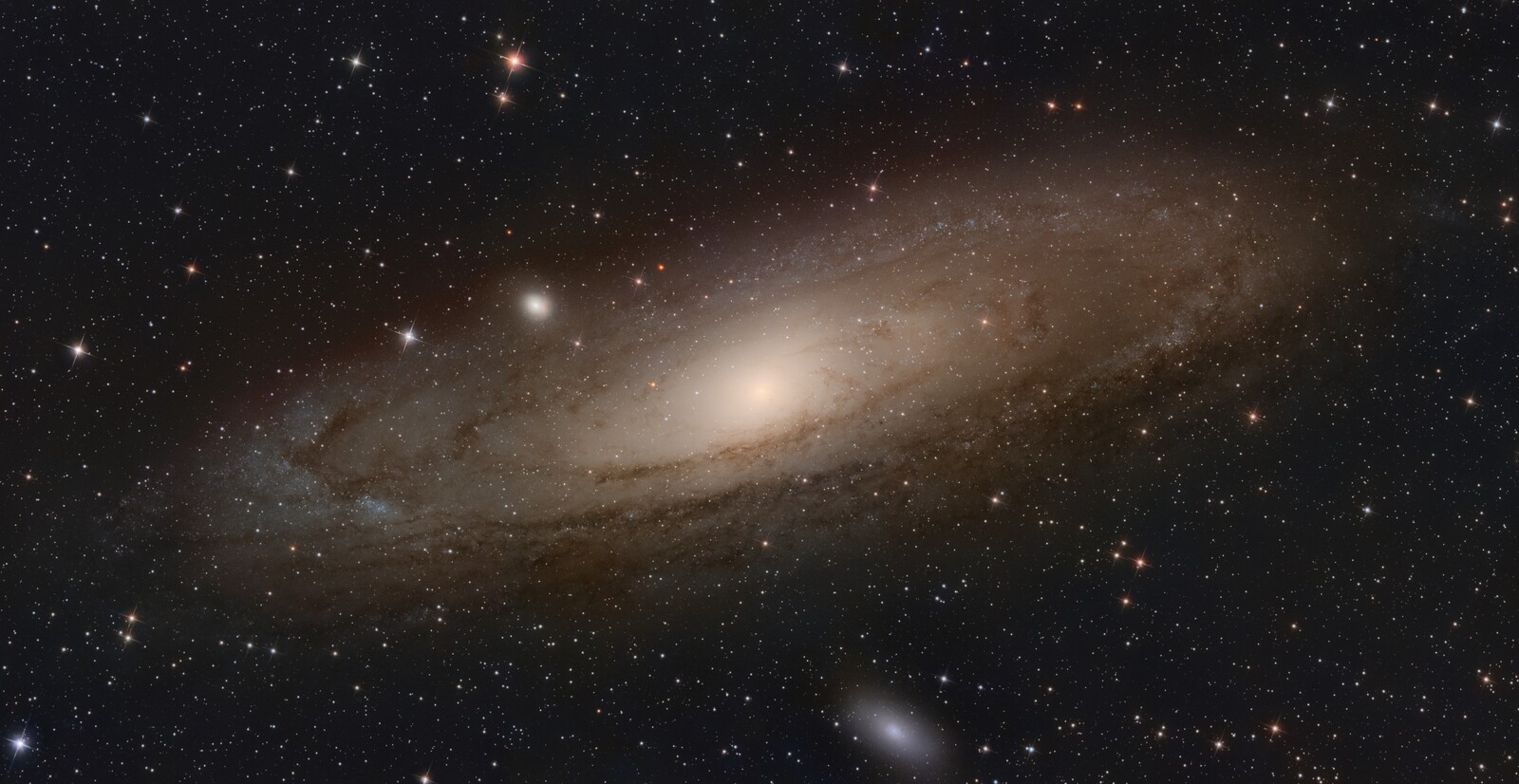 Andromeda Galaxy (M31) RGB - GSO 6" f/5 Newtonian (Golden)