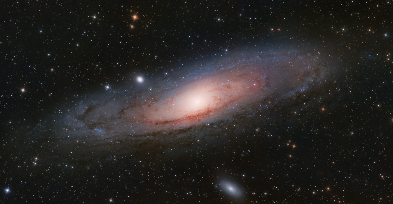 Andromeda Galaxy (M31) RGB - GSO 6" f/5 Newtonian