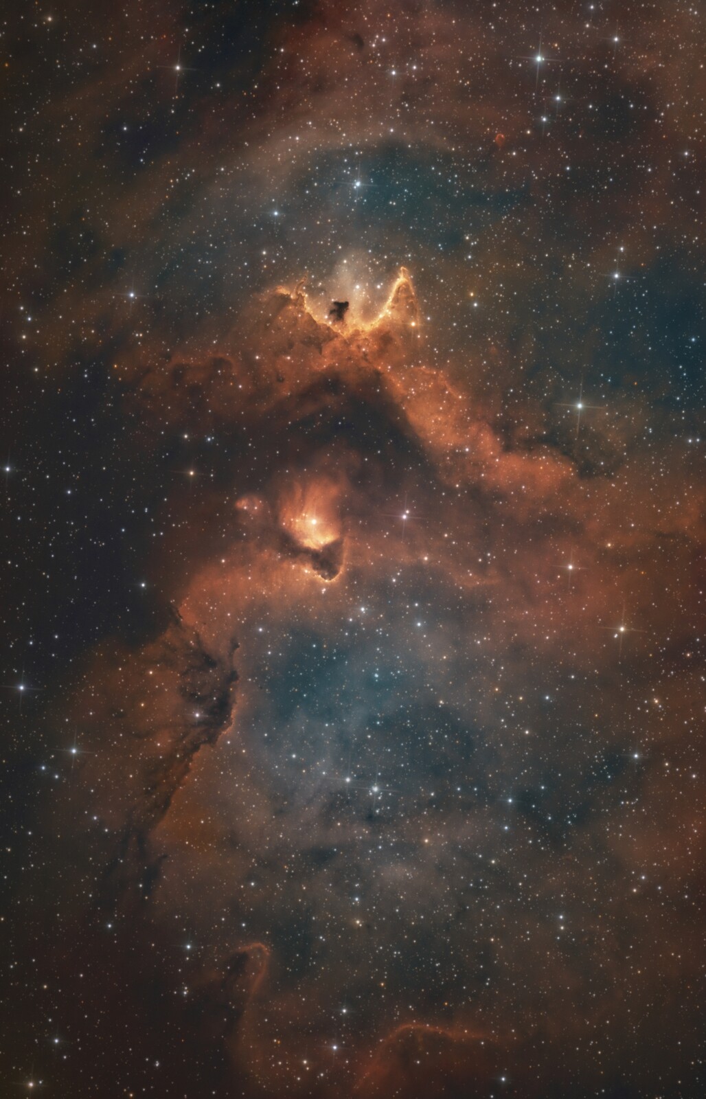 Soul Nebula (IC1848) - GSO 6" f/5 Newtonian