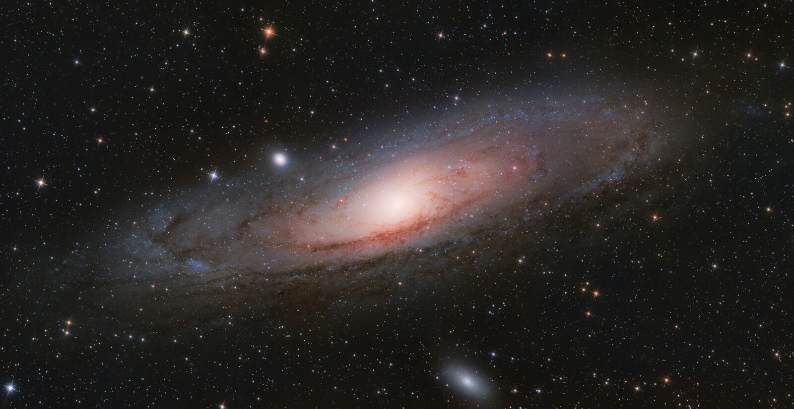 Andromeda Galaxy (M31) RGB - GSO 6" f/5 Newtonian (Mix with Golden)