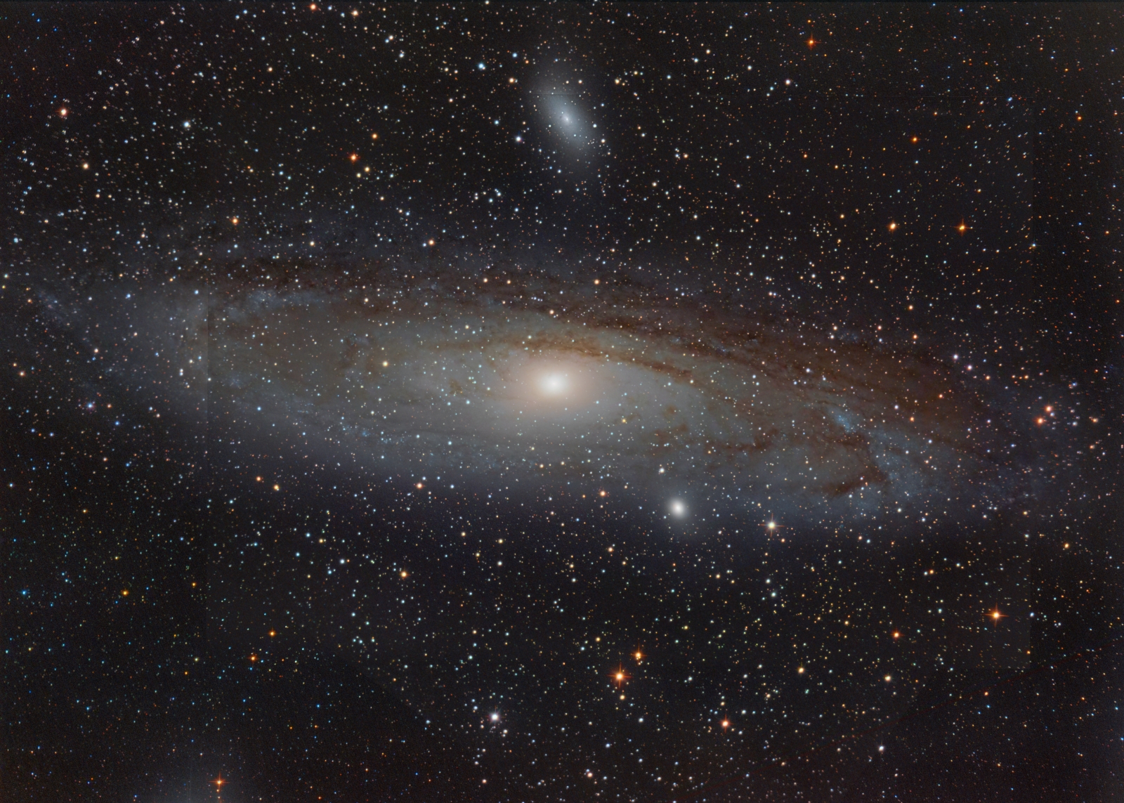 M31 sum from the years 2017, 2021 and 2022;