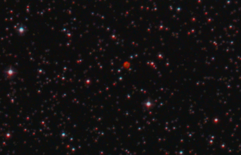 PN Minkovski 1-18 with 2 nebula-filter from February 12th, 2022; 8" f/4 newton; mod. Canon 600d; 10x10 min; a little crop, sharpened; are there artefacts?