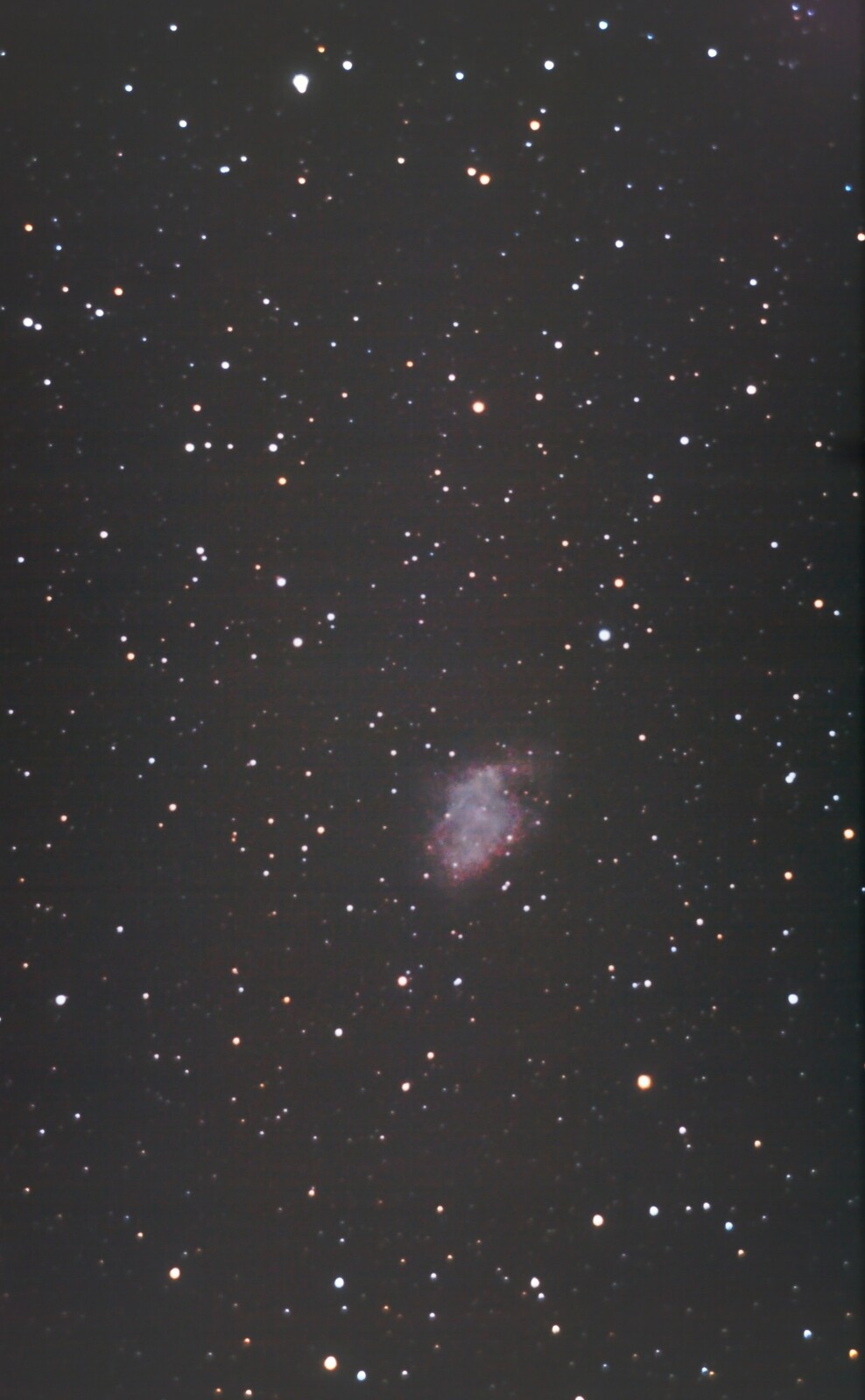 M1 with Celestron C6 at 1500mm from November 28th, 2011; 75x1min; Canon1000d; no guiding, filter, flats, darks, biasse;
