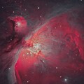 M42 from February 08th, 2023; just for fun more sharpened; 156x10 sec; C9.25; mod. Canon 77d; no filter; about bortle 8 over industrial area