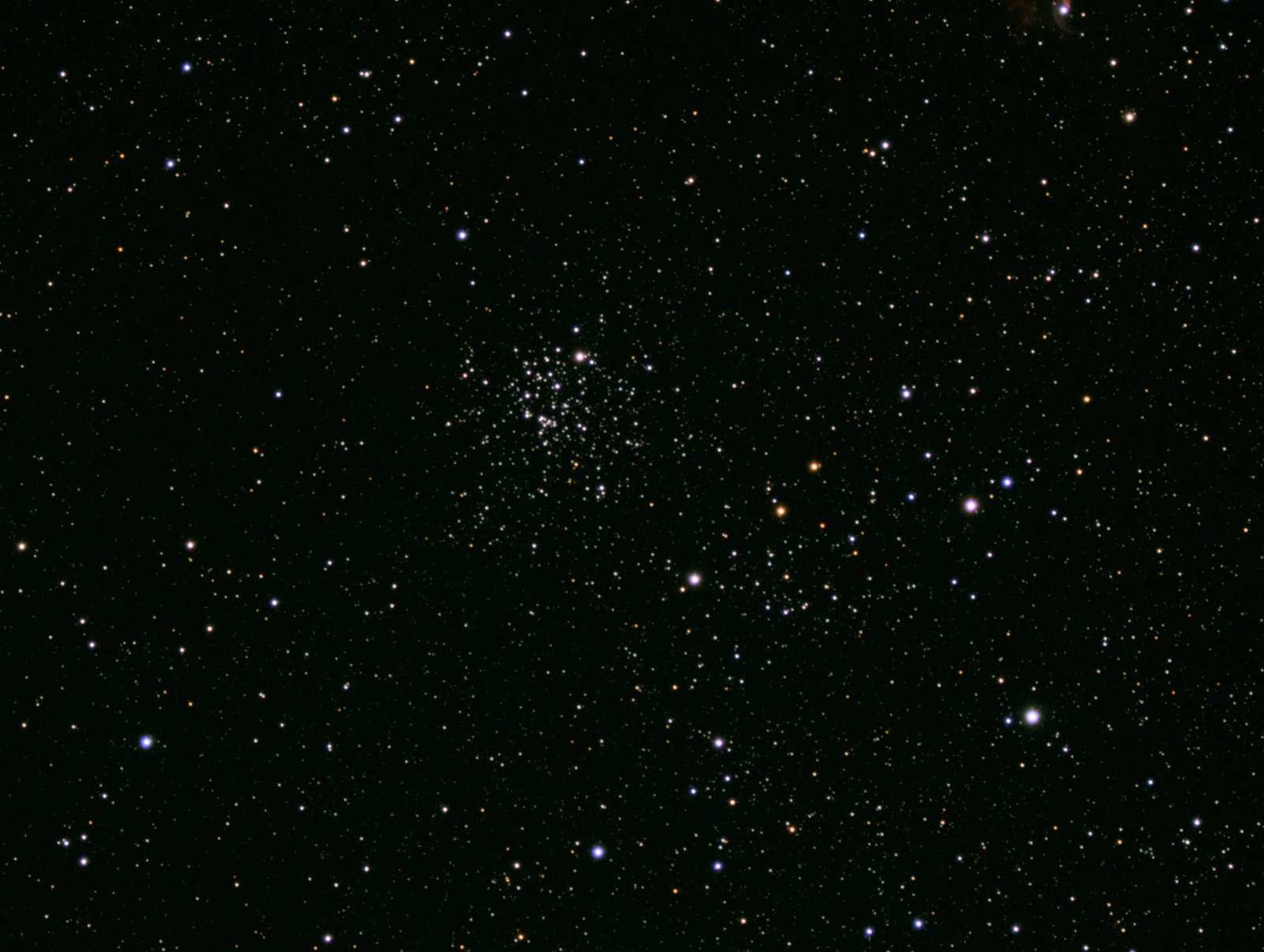 M52 with a little processing in MS Photo